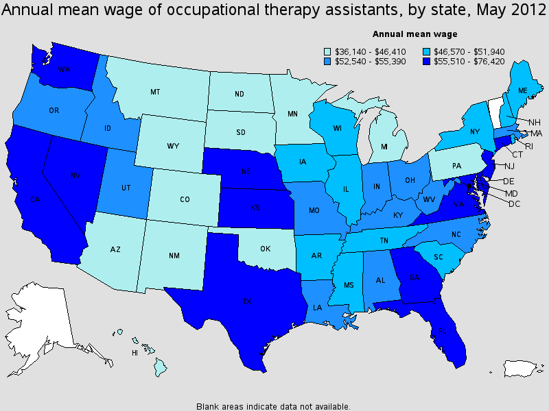 Occupational Therapy Assistant Salary Healthcare Salary World